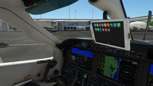 Asobo Daher TBM930 Sky4Sim Tablet