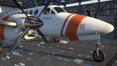 Asobo King Air 350i "EC-COH" SENASA