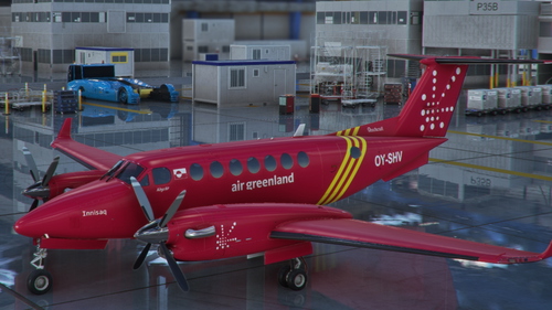 Asobo King Air 350i "OY-SHV" Air Greenland