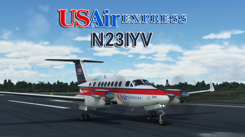 Asobo King Air 350i USAir Express "N231YV"