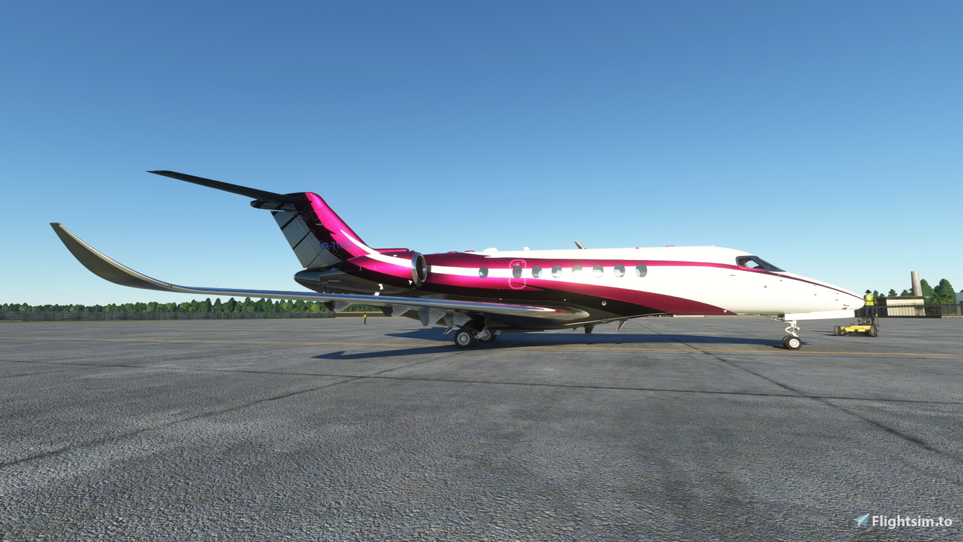 Asobo Longitude Racing Red 对于 Microsoft Flight Simulator | MSFS
