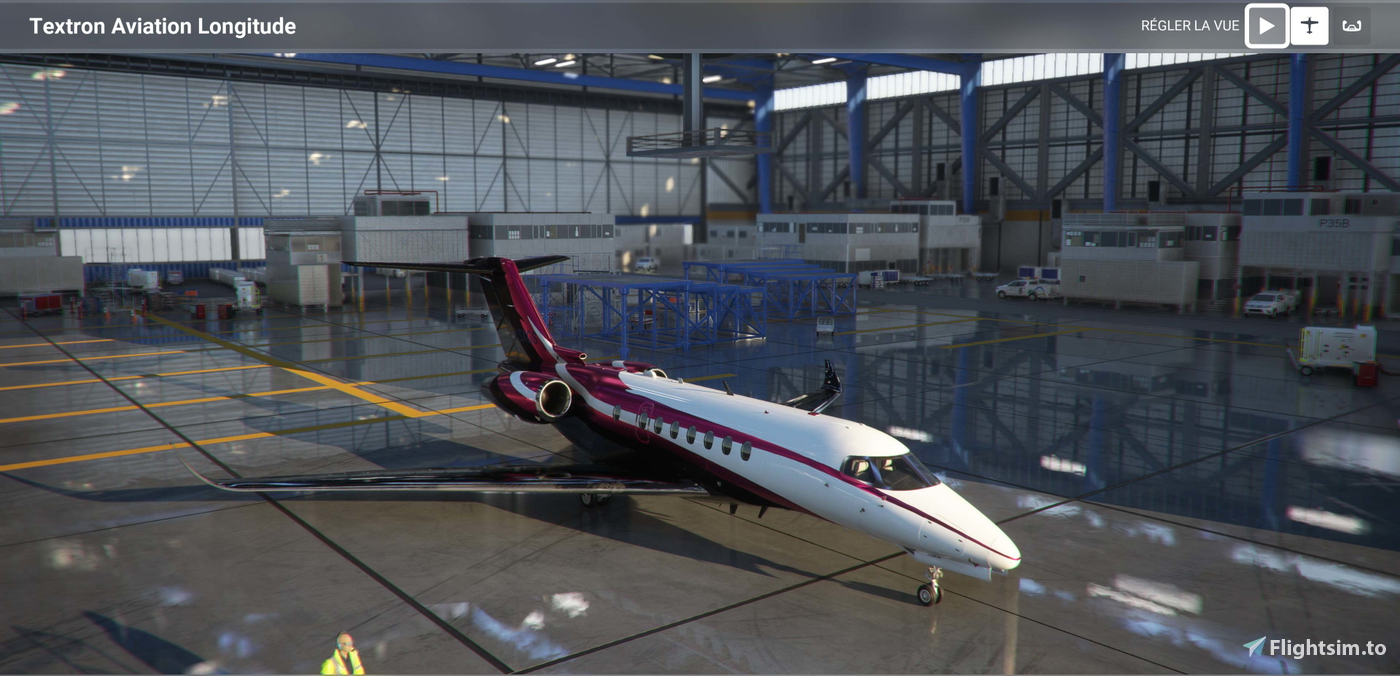 Asobo Longitude Racing Red 对于 Microsoft Flight Simulator | MSFS