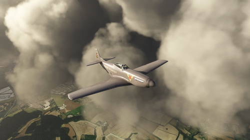 Asobo P-51D Mustang ODF Warbird Wednesday Livery