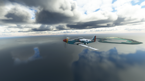 Asobo P-51D Mustang "Old Crow"
