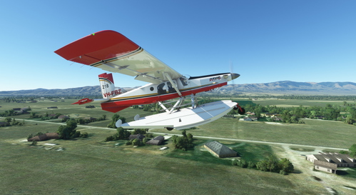 Asobo PC-6 Floats Pay's Bomber 218