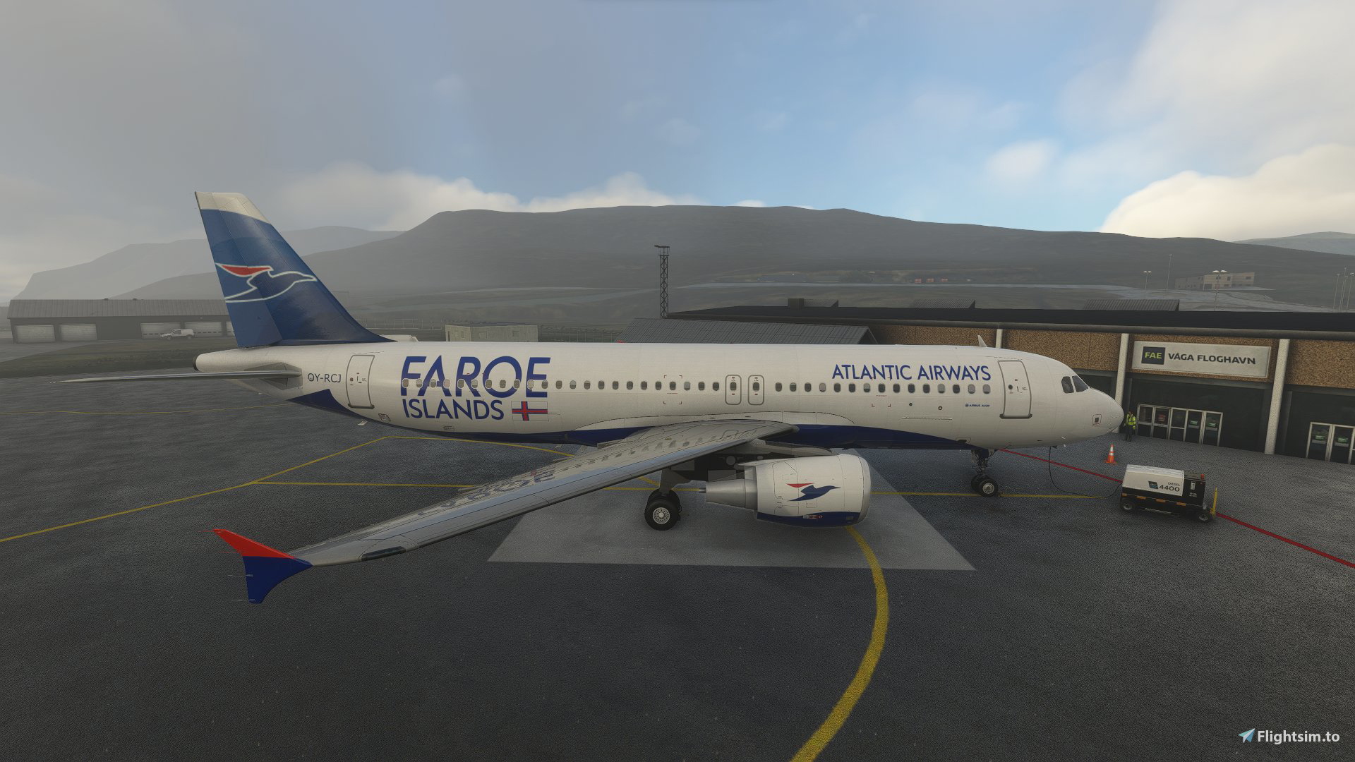 Atlantic Airways (FLI) [OY-RCJ] - Fenix Simulations A320 | [8K] | [RUSSIANPILOT] - Image 1