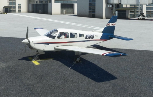 ATP Livery - JustFlight PA-28 Warrior II