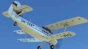 ATS Antonov AN-2 DM-SKB DDR - Lufthansa ca. 1960 thumbnail 3