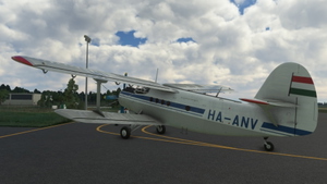 ATS/Asobo Antonov An-2 Hungarian private livery HA-ANV thumbnail 2