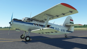 ATS/Asobo Antonov An-2 Hungarian private livery HA-ANV thumbnail 7