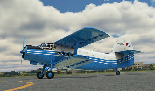 [ATSimulations] Antonov AN-2 Cuban registration: CU-C 1056