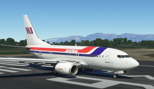 AUSTRAL LINEAS AEREAS RETRO LIVERY(Ficticio)