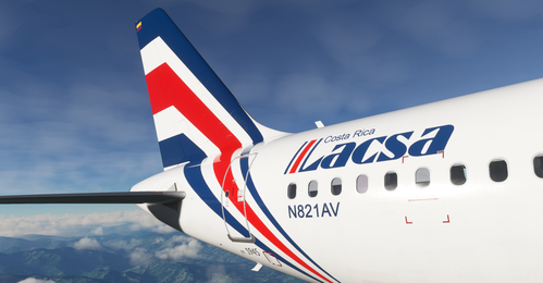 Avianca LACSA Vintage N821AV 4K 8k