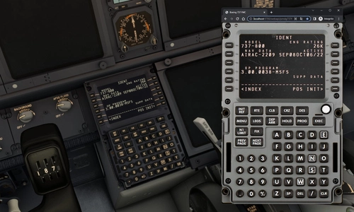 Axis And Ohs (AAO) FMC Addon for PMDG 737 for MSFS