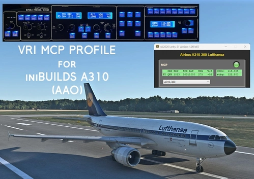 AXIS and OHs VRinsight MCP Combo for iniBuild A310