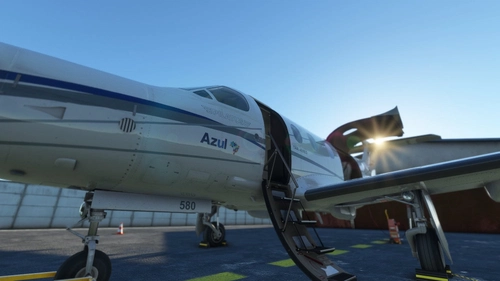 Azul Airlines | PR-BZE | Carenado PC-12 | 8K Resolution