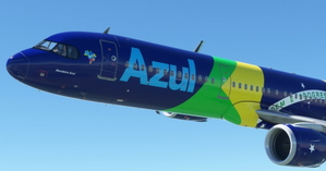Azul (Brazilian Flag) | PR-YJE | LatinVFR A321Neo Leap | 8K Resolution thumbnail 6