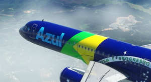 Azul (Brazilian Flag) | PR-YJE | LatinVFR A321Neo Leap | 8K Resolution thumbnail 3