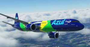 Azul (Brazilian Flag) | PR-YJE | LatinVFR A321Neo Leap | 8K Resolution thumbnail 5
