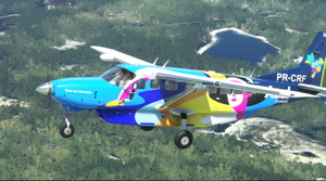 Azul Conecta (Rota das Emoções) | PR-CRF | Cessna 208B | 8K  thumbnail 2