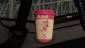 Azul Daisy Duck (Margarida) - (PR-YSK) - 8k-resolution - FlyByWire A32NX thumbnail 3