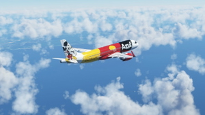 Azul Mickey Mouse - (PR-YSH) - 8k-resolution - FlyByWire A32NX 2.0 thumbnail 8