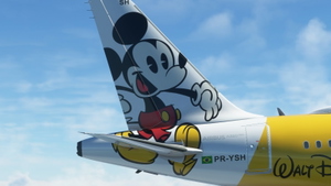Azul Mickey Mouse - (PR-YSH) - 8k-resolution - FlyByWire A32NX 2.0 thumbnail 21