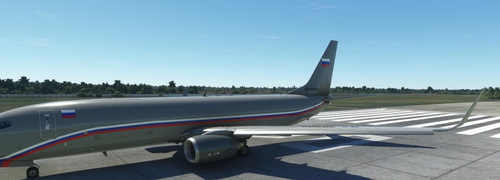 B 737 Russian Army Cargo