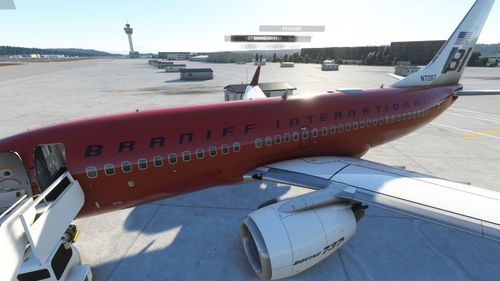 B737-700 BRANIFF RED