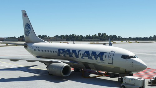 B737-700 PAN AM CLIPPER "HORNET"