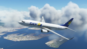 B737-800 | Skymark Airlines | JA73AA,JA73AC,JA73NJ | 4K thumbnail 1
