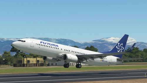B737-800 Futura International EI-DGZ (latest livery)