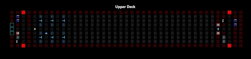 B737-800 PMDG SLC Cabin Layout 160 PAX