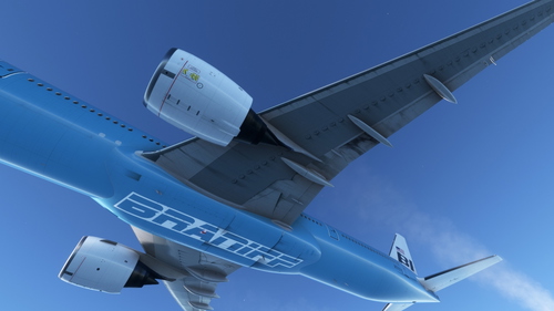 B777-300 BRANIFF (BLUE)