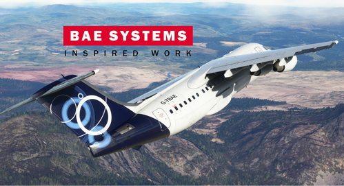 BAe 146-200 BAE Systems Livery G-TBAE