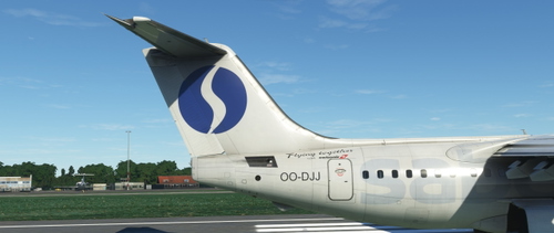 BAe 146-200 Sabena OO-DJJ [JustFlight BAe 146 Professional]