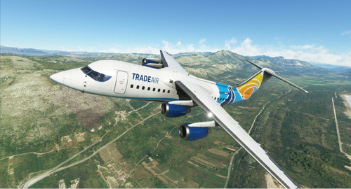 BAe 146-200 Trade Air 9A-BTE
