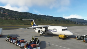 BAe 146-300 Lufthansa D-AVRL thumbnail 2