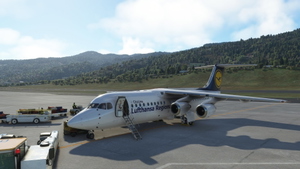 BAe 146-300 Lufthansa D-AVRL thumbnail 1