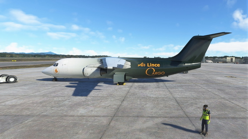 BAE 146-300QT Air Lince Cargo