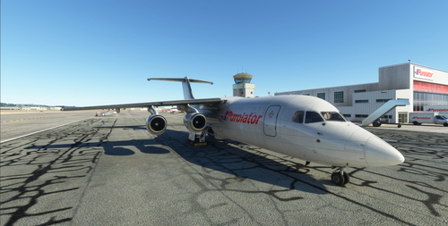 BAe 146-300QT Purolator