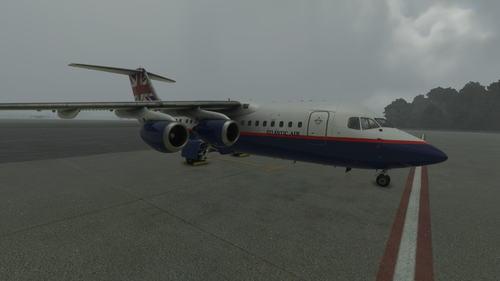 Bae146-200 Atlantic Air repaint request