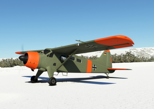 Beaver DHC 2 Luftwaffe Germany (matt finish)