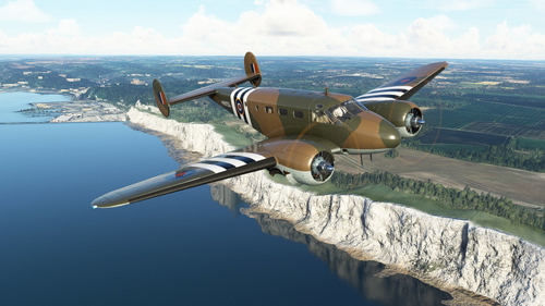 Beech 18 RAF livery