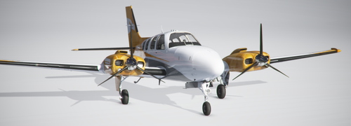 Beechcraft Baron G58 - Gold Virtual Airlines - 10 Years