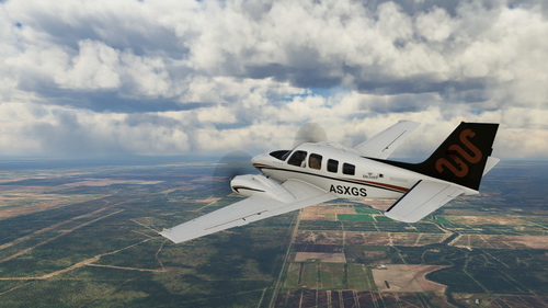 Beechcraft Baron G58 King Ranch White