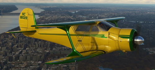 Beechcraft D17 Staggerwing NC18028