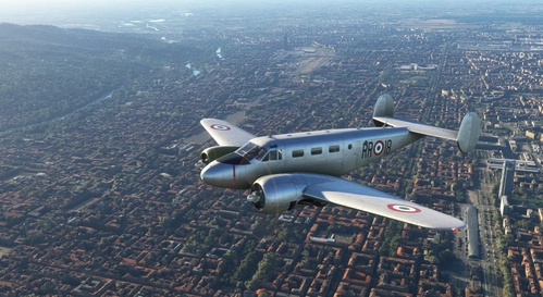 Beechcraft D18S Italian Air Force RR18