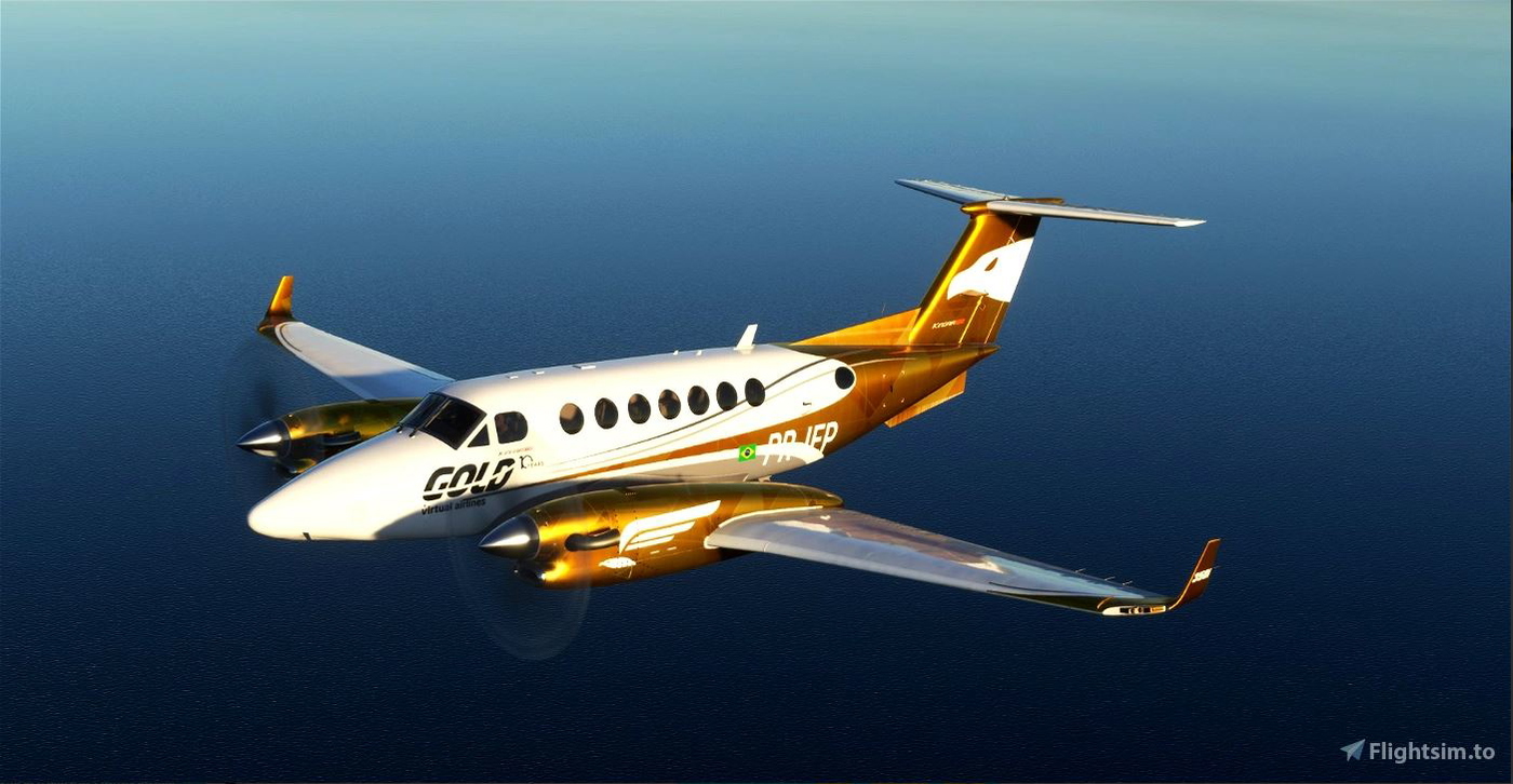Beechcraft King Air 350i - Gold Virtual Airlines 10 Years for Microsoft Flight Simulator | MSFS