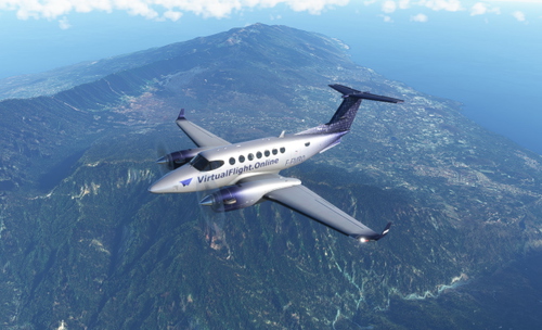 Beechcraft King Air 350i - VirtualFlight.Online Livery